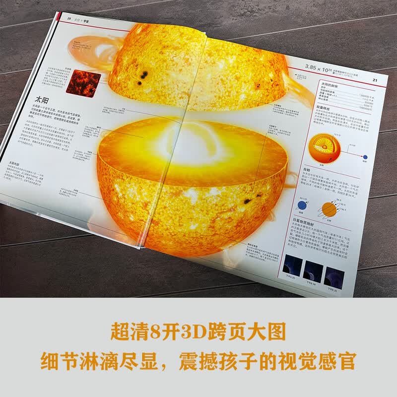 DK知识大百科 精装典藏版 儿童通用百科全书 6-14岁课外阅读 涵盖天文地理动物科学 一站式知识宝库详情图