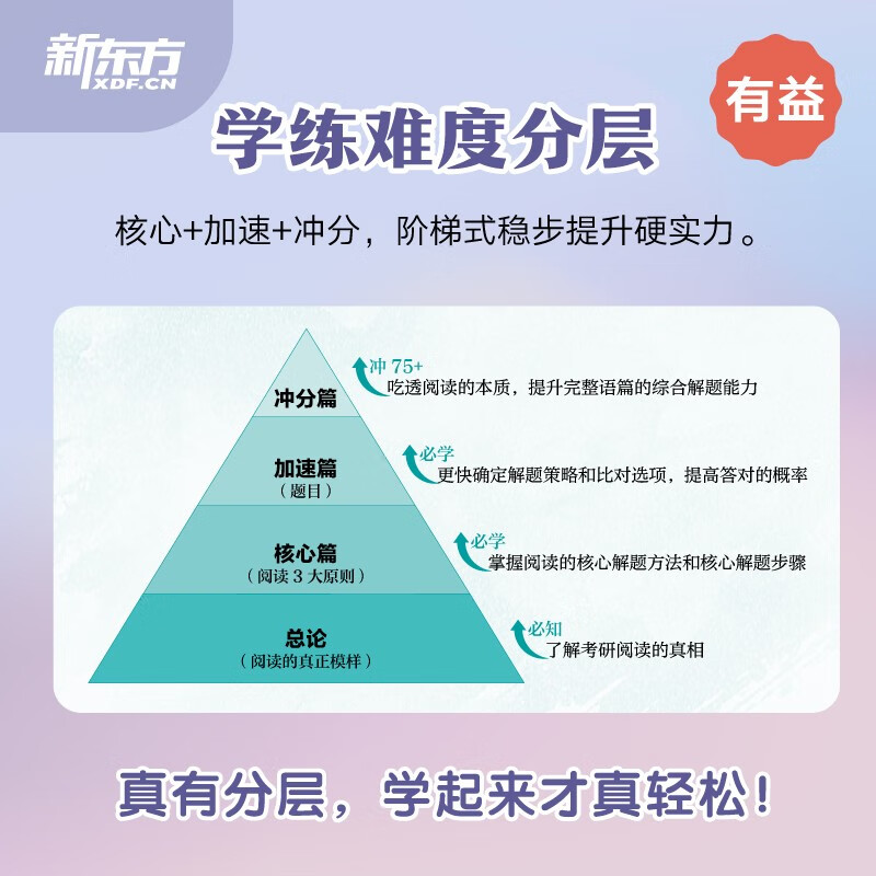 新东方 恋练悦读：巧解考研英语阅读 波妈全新考研阅读一本通英语一英语二阅读突破高分