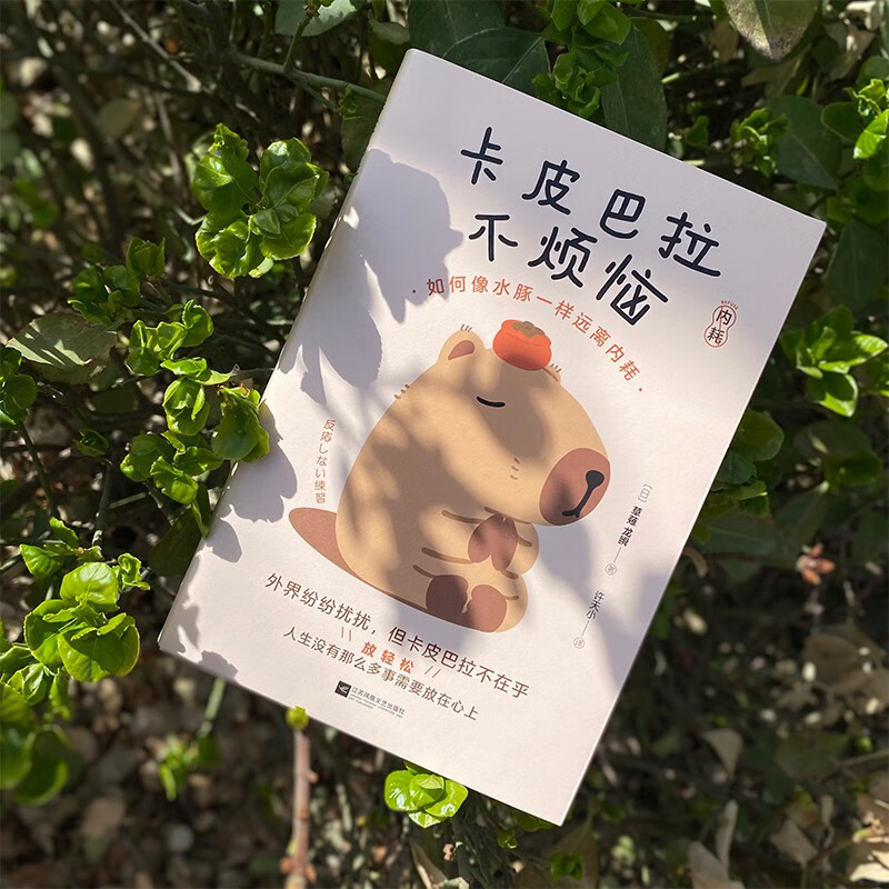 【包邮】卡皮巴拉不烦恼如何像水豚一样远离内耗 成功励志随书附赠