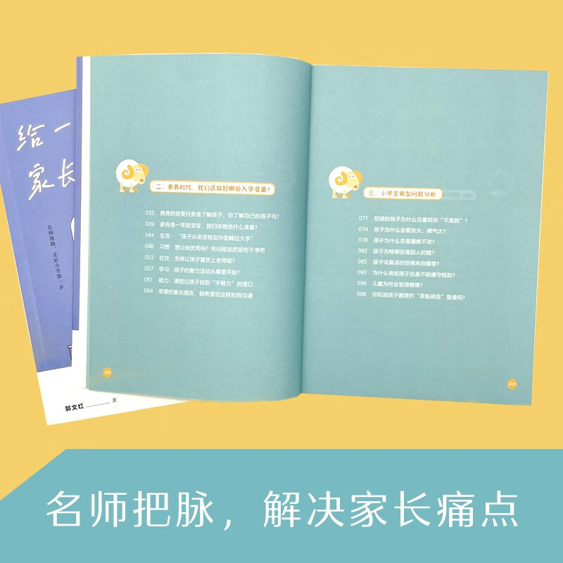 给一年级家长的建议:素养时代幼小衔接家长手册(大教育书系)详情图