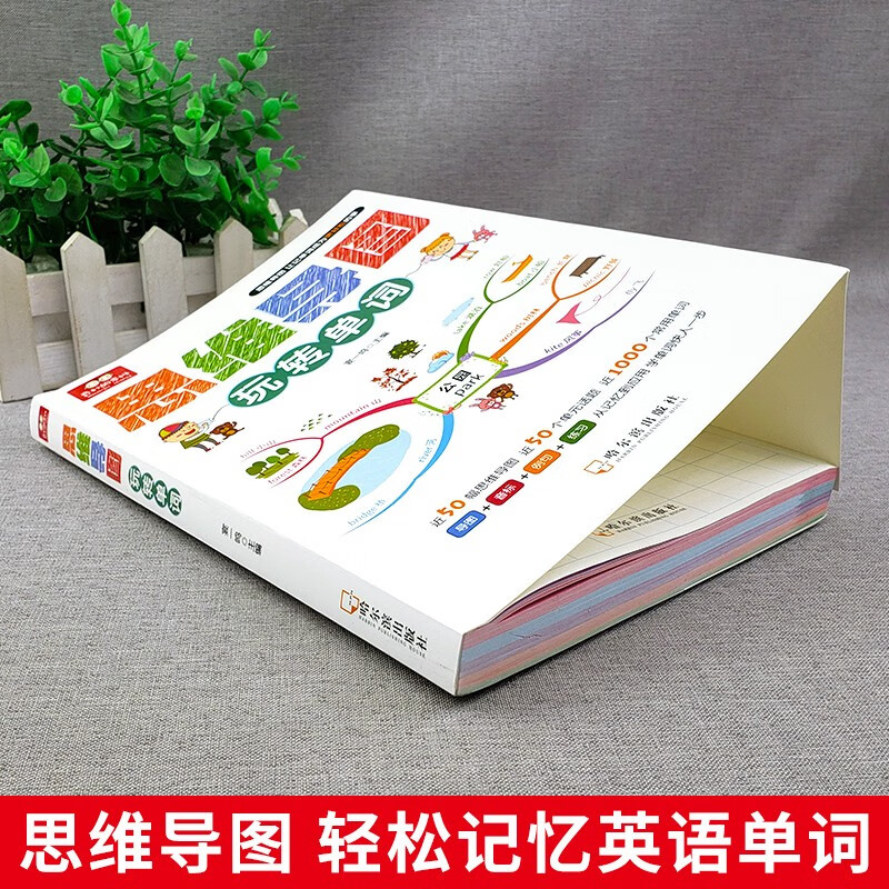 小学英语思维导图记单词速记速背基础知识音标+释义+例句小学通用近1000个常用必背单词详情图