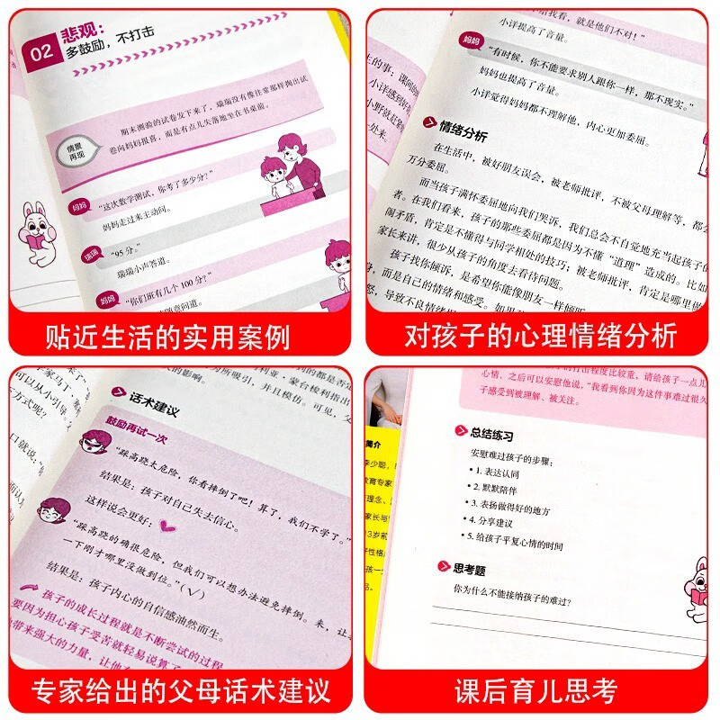 拒绝控制型养育懂比爱更重要 何为人父 告诉孩子你在为自己读书 孩子你不努力没人给你想要的生活 赢在教养 赢在自律 非暴力沟通的父母话术 好好接孩子的话 正面管教家庭教育书籍 用思维导图读懂儿童心理学 详情图