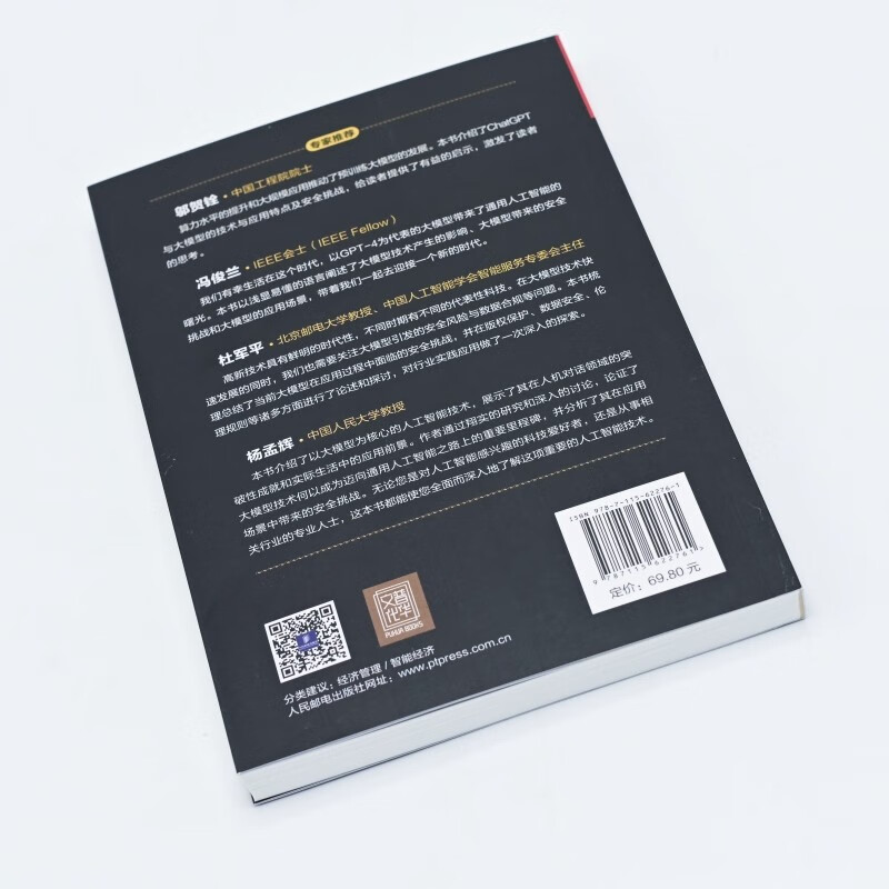 AI大模型安全观 通用人工智能的应用场景、安全挑战与未来影响（人邮普华出品)详情图