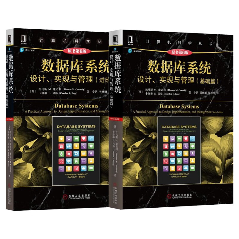 数据库系统 设计实现与管理 基础篇+进阶篇 原书第6版 托马斯著 计算机科学丛书 数据库专业技术人员参考书籍 大学本科考研教材 数据库系统与数据库设计的基础知识 机械工业出版社