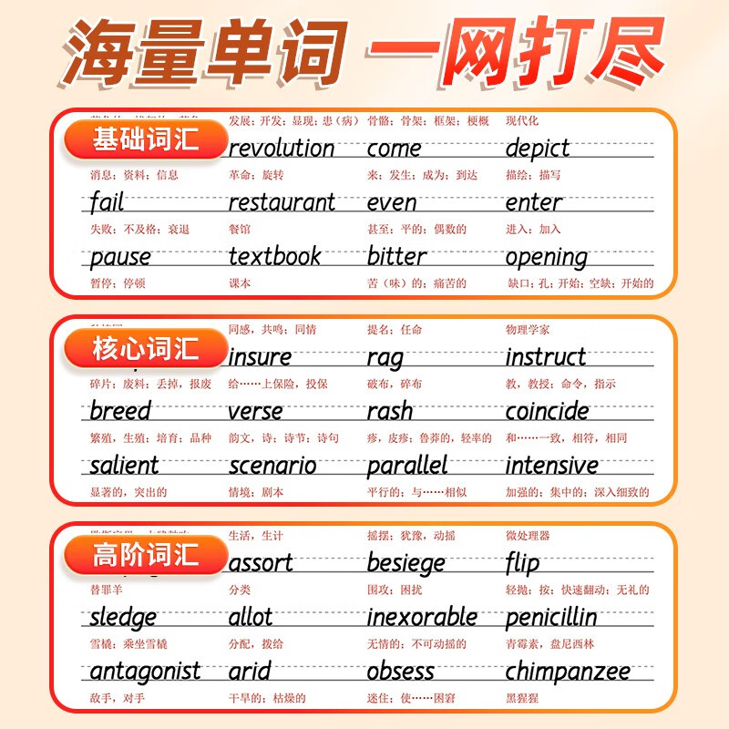 书行 衡水体考研英语练字帖成人英语优秀范文大学生卷面分提升漂亮字体历年作文真题考研必备