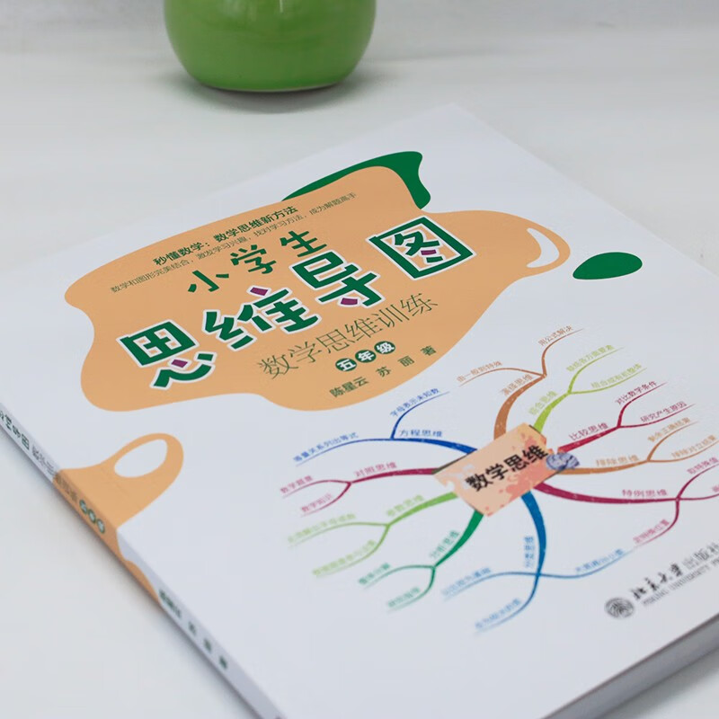小学生思维导图：数学思维训练（五年级）小学解题三字诀：可视化 课外阅读暑期阅读学生阅读畅销教辅详情图