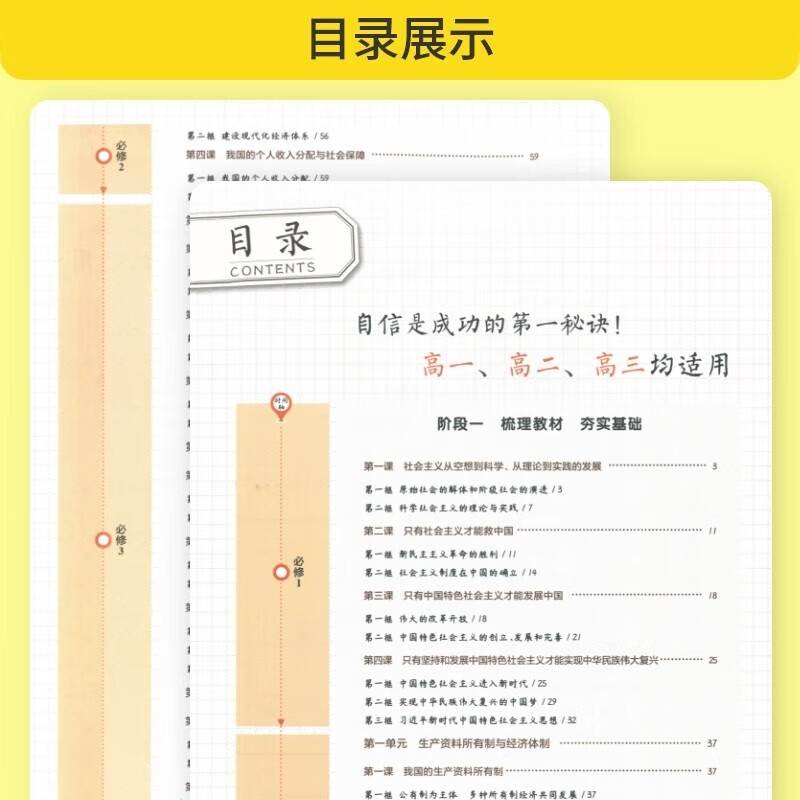 笔记侠手绘图解行间批注解题模板思维导图手账笔记 高考高中总复习一本基础知识大盘点一本涂书核心知识集锦详情图