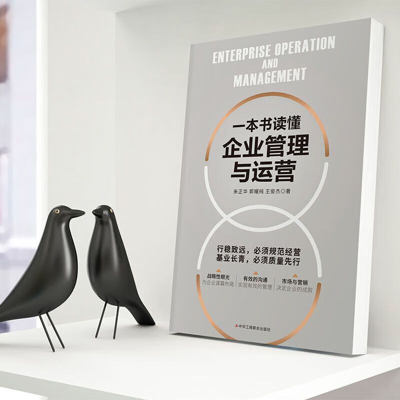 一本书读懂企业管理与运营 中华工商联合出版社9787515833293 经管励志策略管理 官方旗舰店正版 一本书读懂企业管理与运营