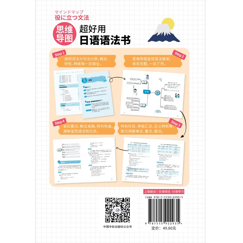 思维导图超好用日语语法书