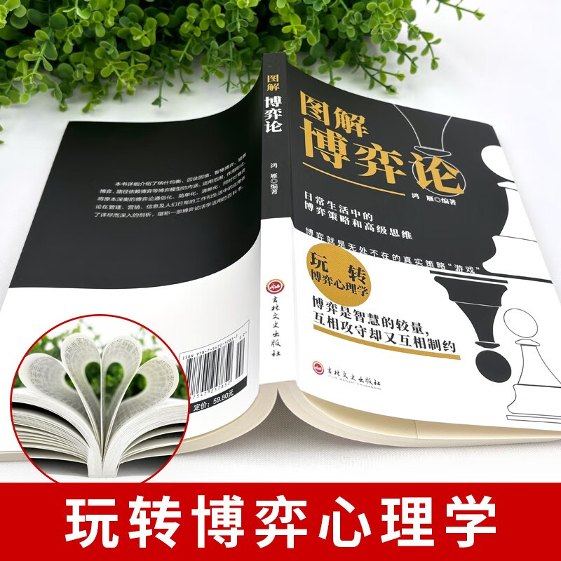 图解博弈论正版书籍 一看就懂一学就会的日常生活中的博弈策略和高级思维详情图