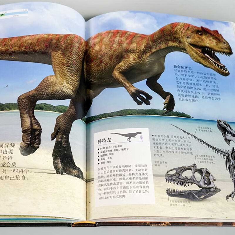 DK儿童恐龙百科全书(2023新版)详情图