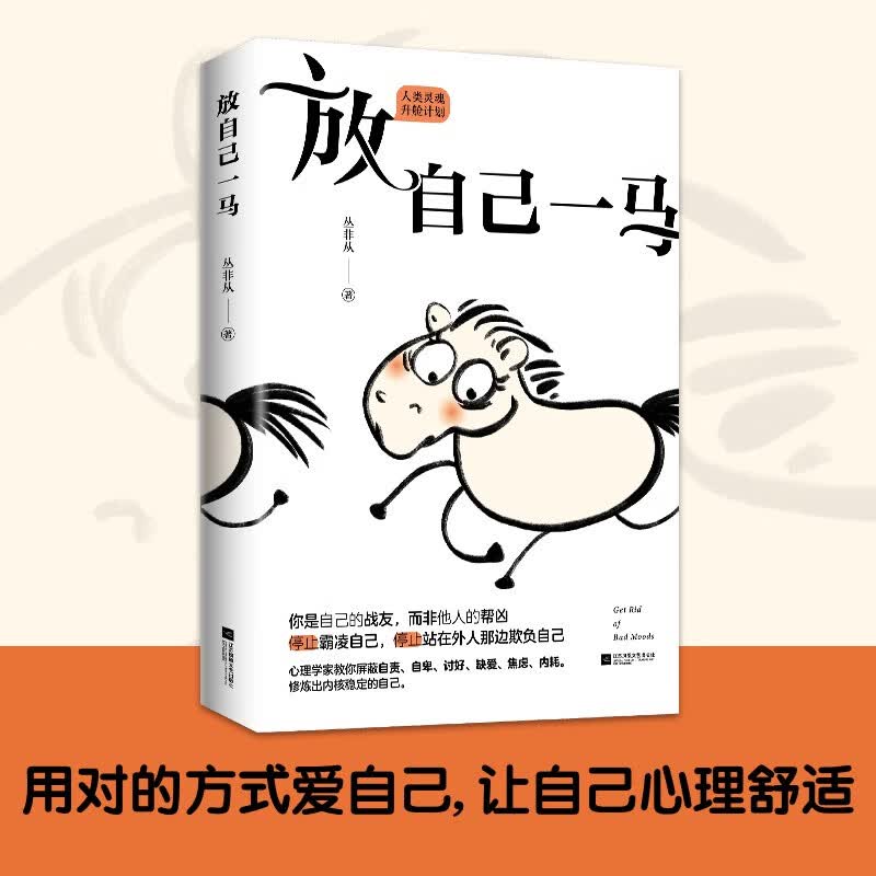 放自己一马 丛非从教你停止霸凌自己,停止站在外人那边欺负自己 京东专享当头棒喝书签 作者印签版 心理学详情图
