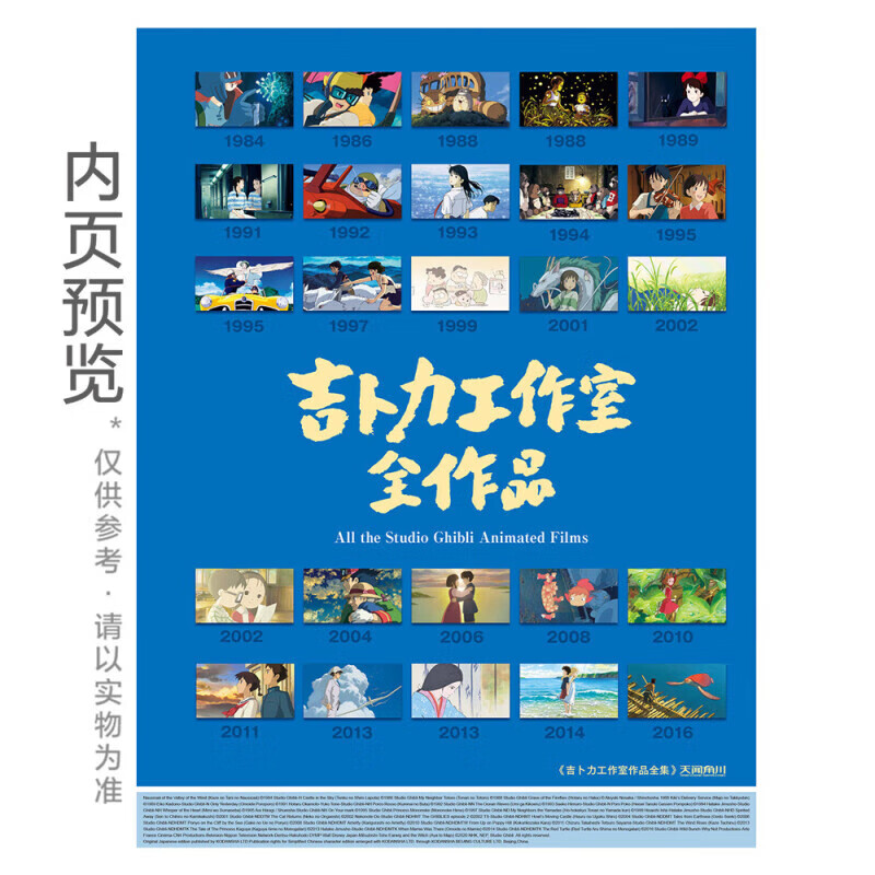 宫崎骏漫画书全套 你想活出怎样的人生哈儿的移动城堡千与千寻崖上的波妞天空之城 官方正版授权动画电影原著绘本 吉卜力工作室作品全集