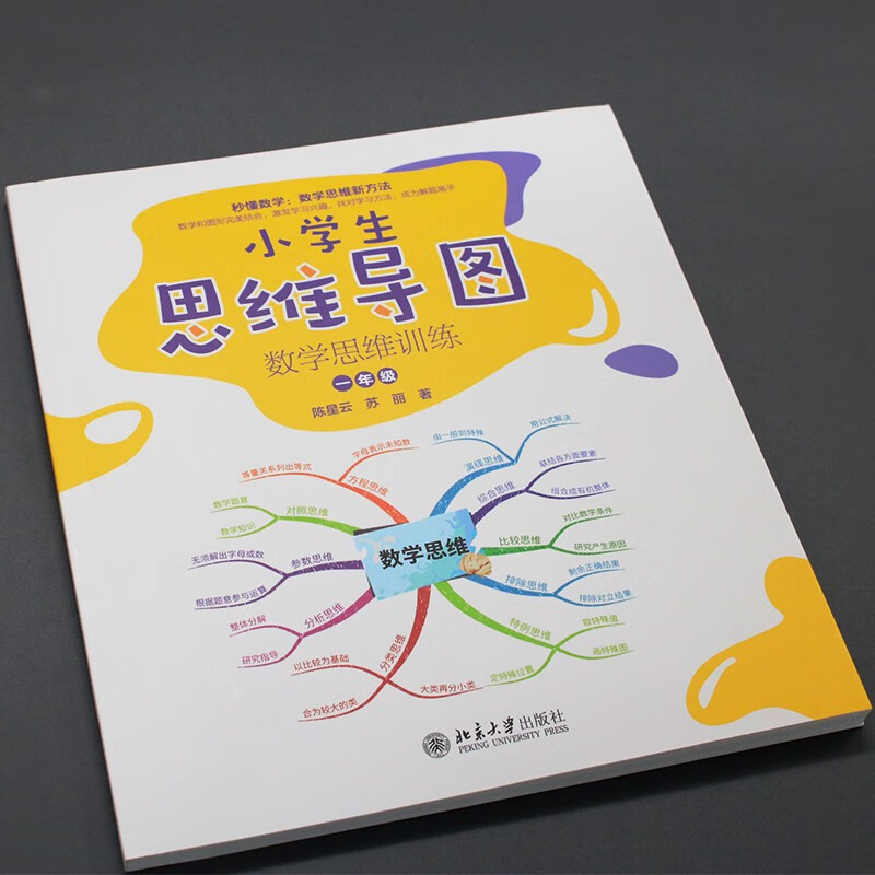 小学生思维导图:数学思维训练(一年级) 小学解题三字诀:可视化 课外阅读暑期阅读学生阅读畅销教辅详情图