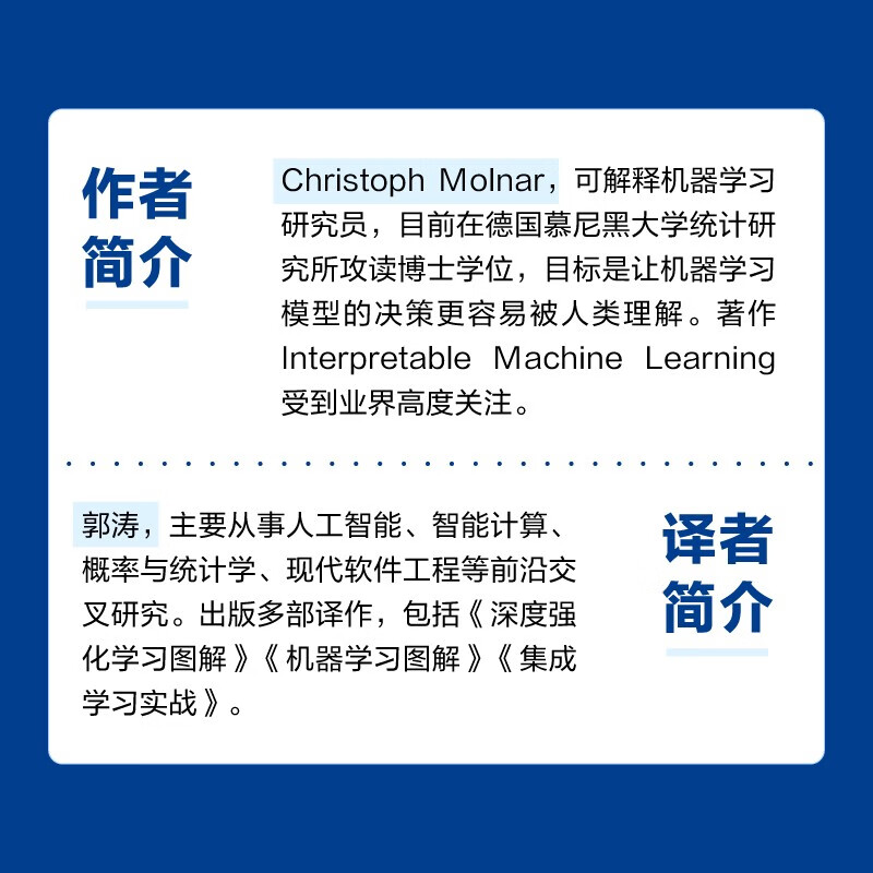 可解释机器学习：黑盒模型可解释性理解指南（第2版） deepseek教程