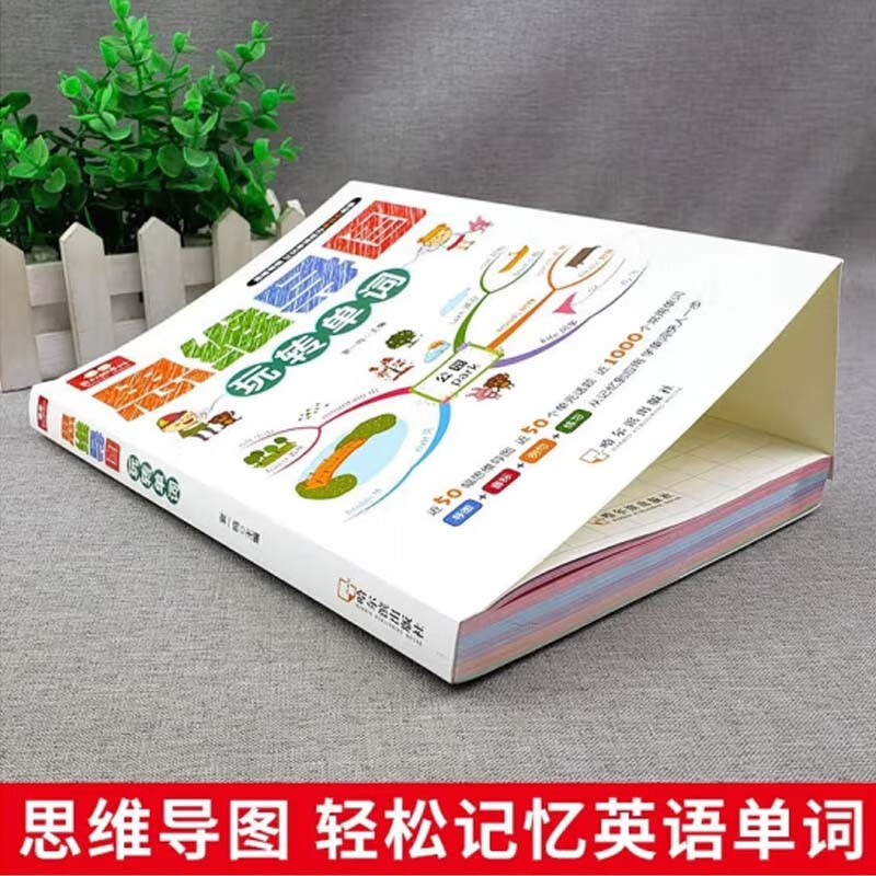 小学英语思维导图3-6年级（全2册）包含50幅导图50个单元话题近1000个常用单词 课后练习音标让记单词成为更轻松的事 小学英语语法词汇知识大全京东...