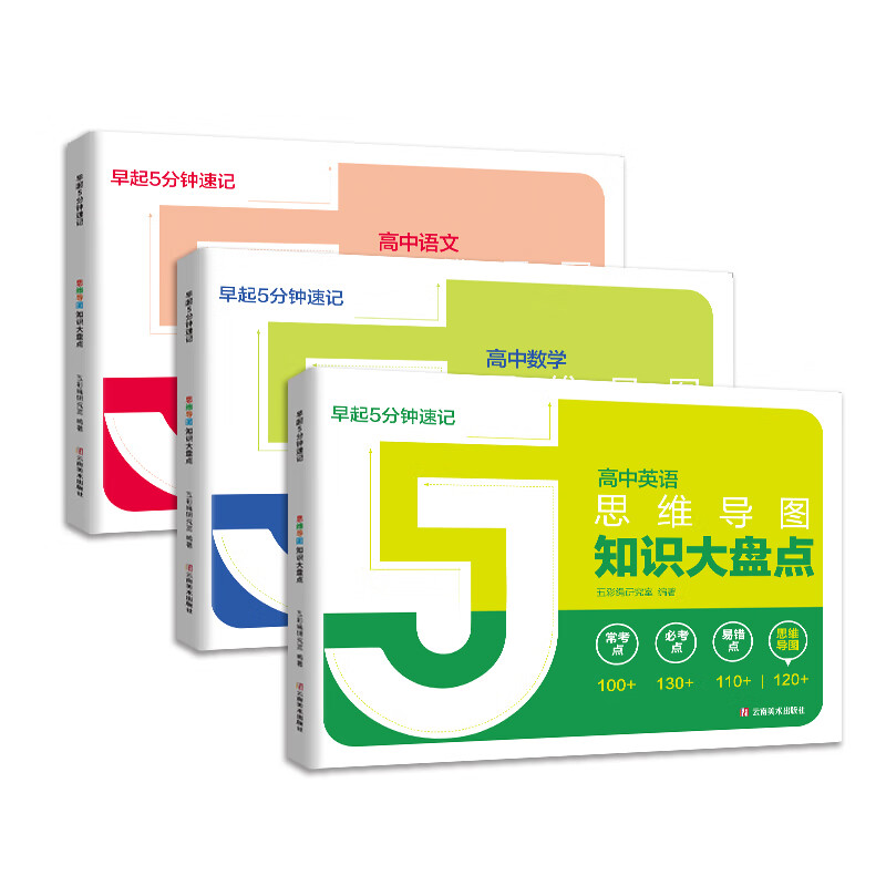 【2025旗舰店官方正版】高中知识大盘点思维导图 张老师雪峰名师推荐学之舟早起5分钟速记高中高考基础知识复习难点通用必背知识点汇总 高一高二...