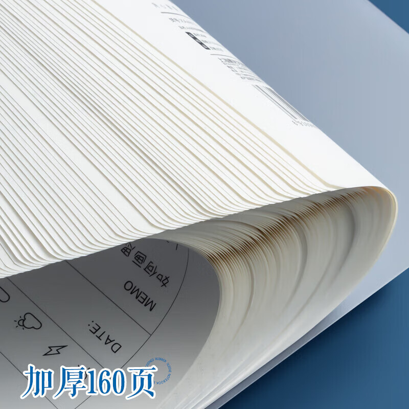 晨光(M&G)A4/80页学生考研打卡计划网格本康奈尔笔记本子思维导图笔记本V-XA4812 1本装详情图