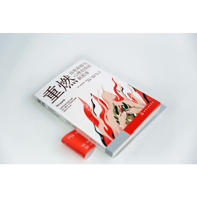 重燃 治愈抑郁与心理创伤的新图谱 创伤和抑郁后点燃希望和喜悦 心灵治愈放松书籍 创伤抑郁解离恐惧无助心理治愈重燃希望疗愈书 重燃：治愈抑郁与心理创伤的新图谱详情图
