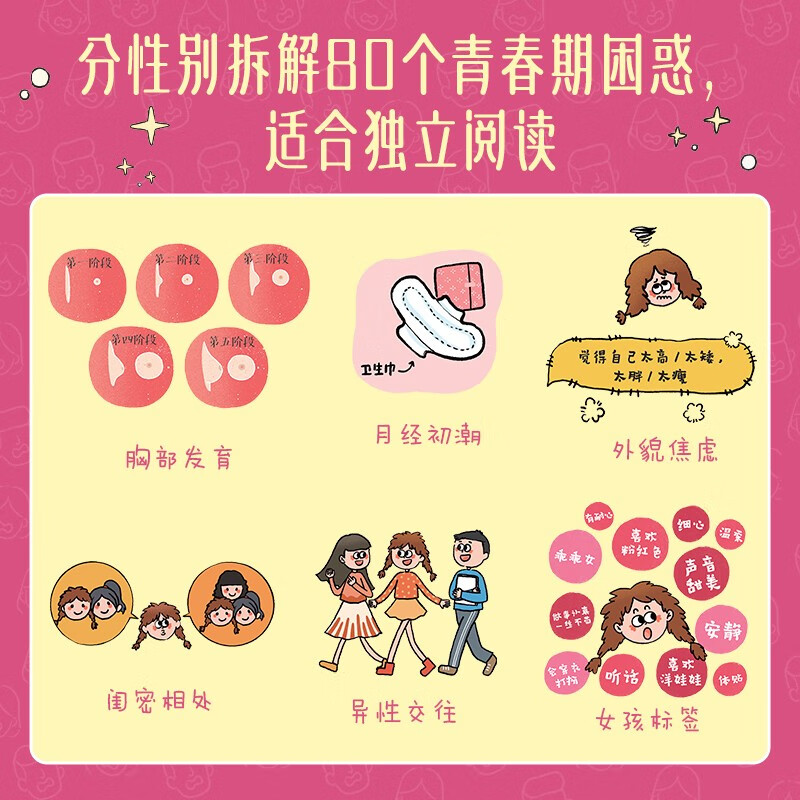 少女成长必读，青春期心理学详情图