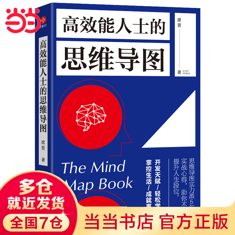 【当当】当当高效能人士的思维导图详情图