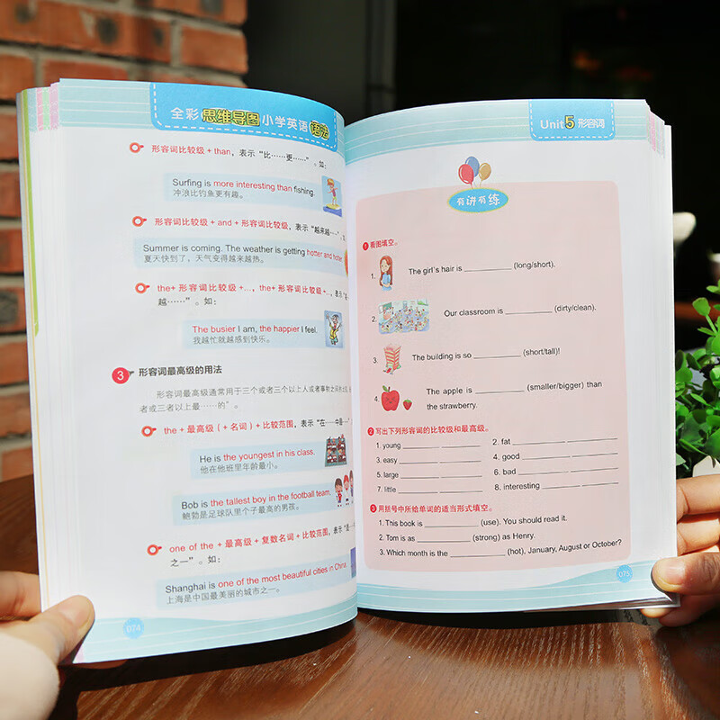 思维导图全彩少儿版小学生英语单词预发零基础图解快速记背单词 思维导图 小学英语语法
