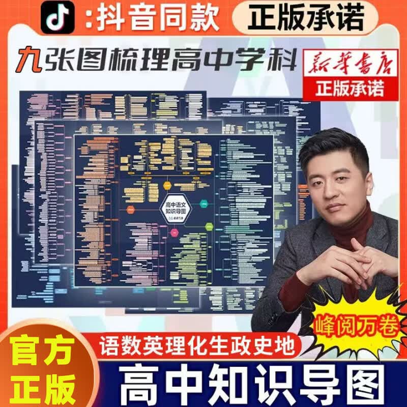 【官方正版-当日发货】九科【科目任选】张雪峰高中知识思维导图2025 高中知识导图 语文知识导图 高中知识导图张雪峰 高中知识思维导图 高中数学...详情图