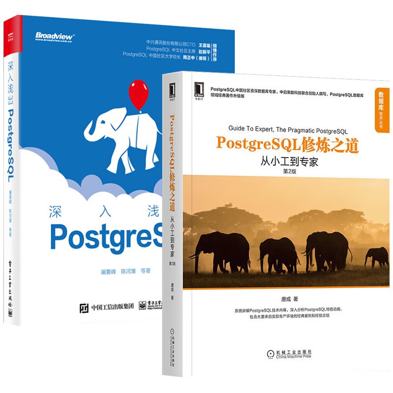 PostgreSQL修炼之道 第2版+深入浅出PostgreSQL（全2册）详情图
