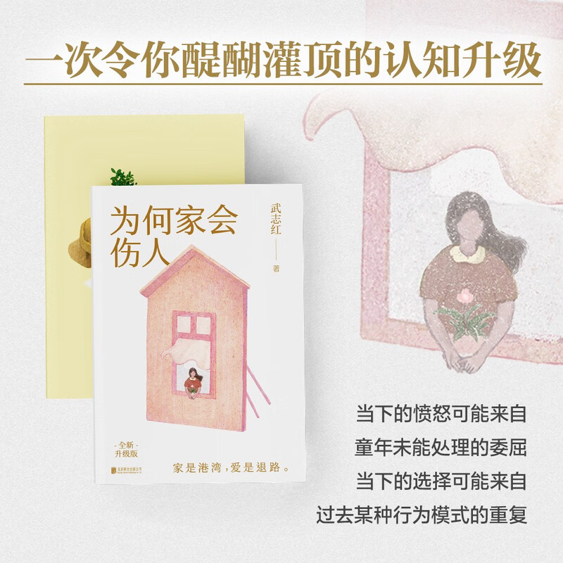 为何家会伤人(全新升级版)新增1.5万字“原生家庭20问”。看清伤痕的来处,找到治愈的出路。知名心理学者武志红口碑代表作,畅销18年的心理疗愈...详情图