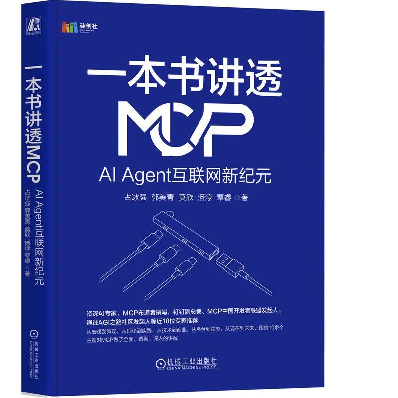 一本书讲透MCP：AI Agent互联网新纪元详情图
