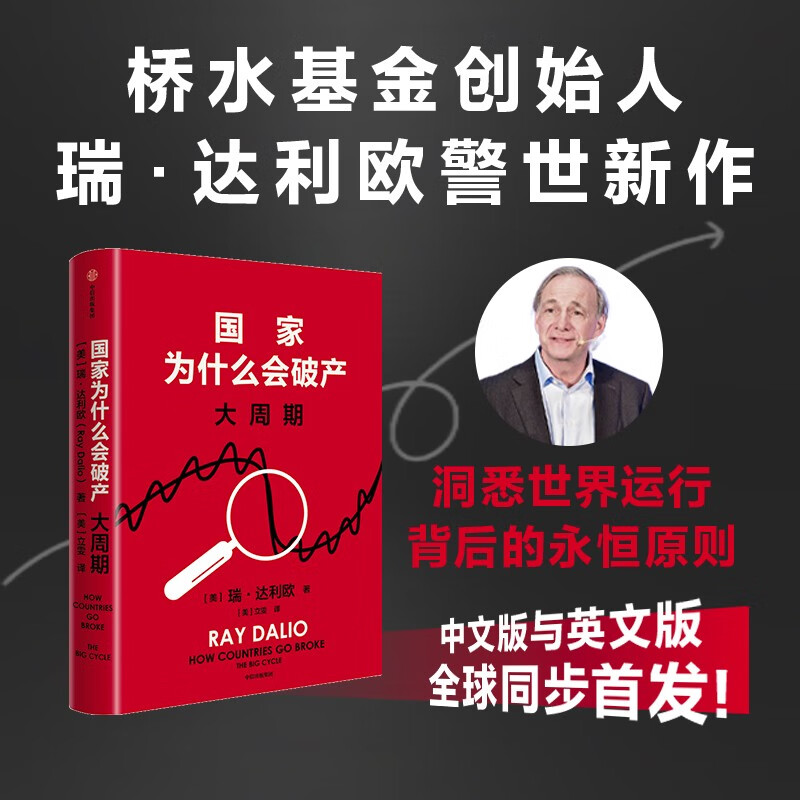 纽约时报畅销书榜首 亚马逊经济投资新书榜top1 原则 债务危机 论美国 国家为什么会失败 中信出版社详情图