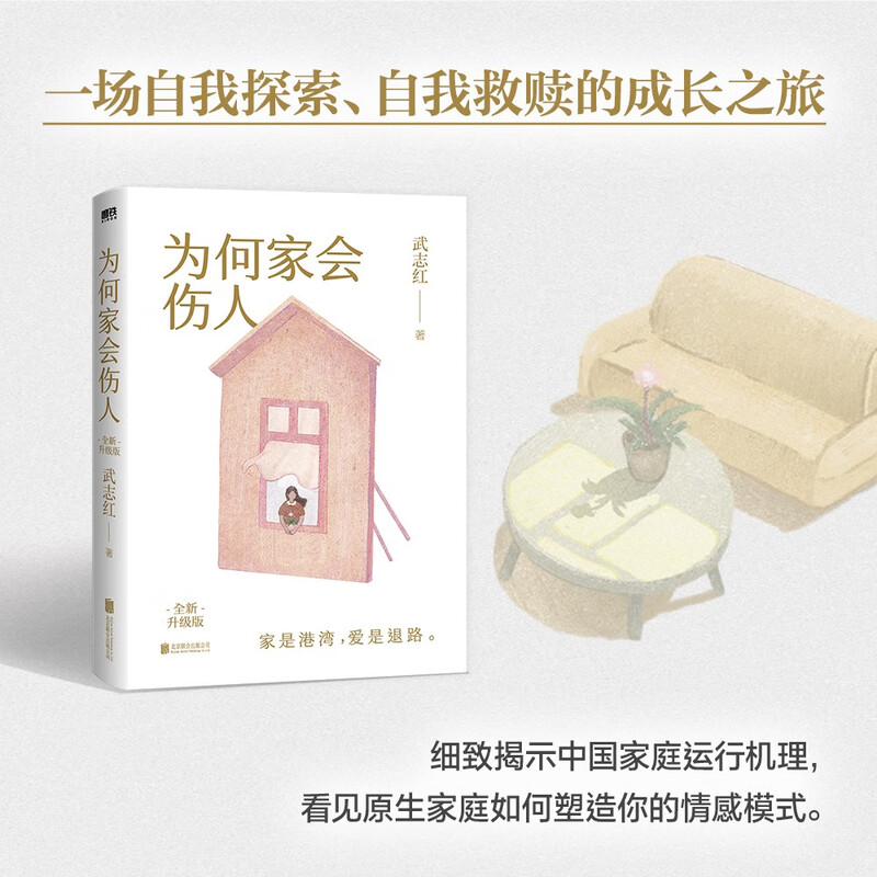 为何家会伤人(全新升级版)新增1.5万字“原生家庭20问”。看清伤痕的来处,找到治愈的出路。知名心理学者武志红口碑代表作,畅销18年的心理疗愈...详情图
