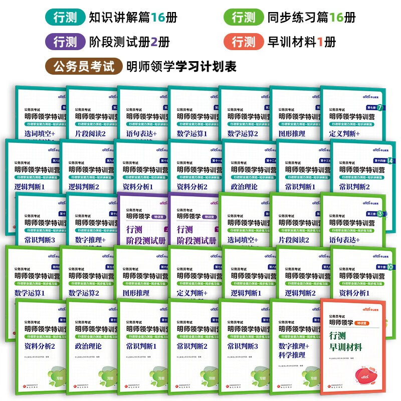 中公公考2026公务员考试明师领学特训营行政职业能力测验 考公公务员考试用书国省考通用