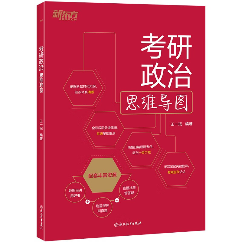 新东方 2026考研政治思维导图 考研政治专项练习突破难点详情图