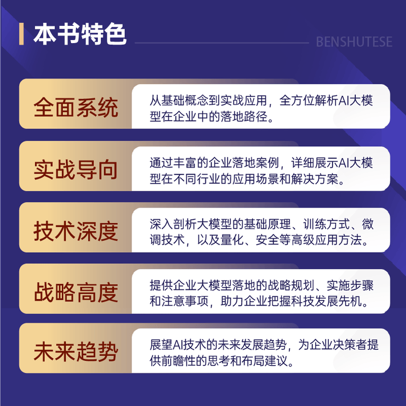 AI大模型企业落地指南 AI大模型应用与开发AGent智能体扣子数据 AI商业进化论详情图