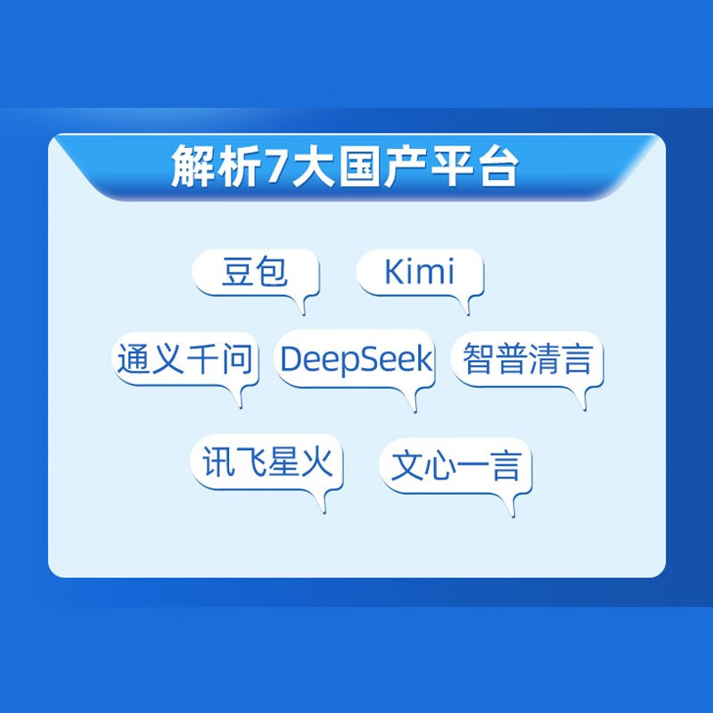 国产AI大模型实操应用大全 国产ai 人工智能 大模型实操 全场景实战 DeepSeek 豆包 文心一言 Kimi 讯飞星火 国产算力快乐读书吧 暑期必读课外阅读详情图