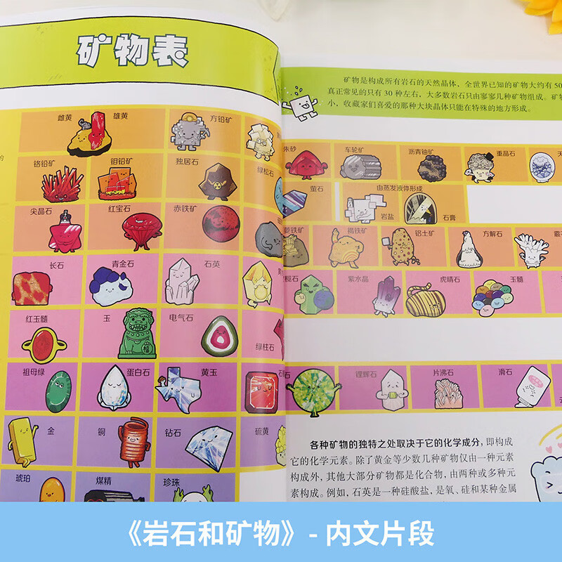 元素周期表/生动的科学美国学乐出版集团引进写给孩子的漫画科普书激发科学探索欲学生启蒙绘本适龄8岁+科学/化学启蒙详情图