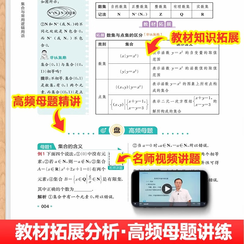 2026一本高中知识大盘点语文数学英语物理化学政治历史地理生物知识点汇总高一高二高三高考基础知识清单手册知识点总结教材复习资料 [理科3册]数理化 高中通用详情图