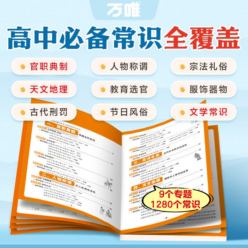 腾远高考2026高中必备文学文化常识大全思维导图速记高一二三中国古代语文必背常识积累古诗词文言文基础知识点全解一本通 高中必备 文学文化常识 高中通用详情图