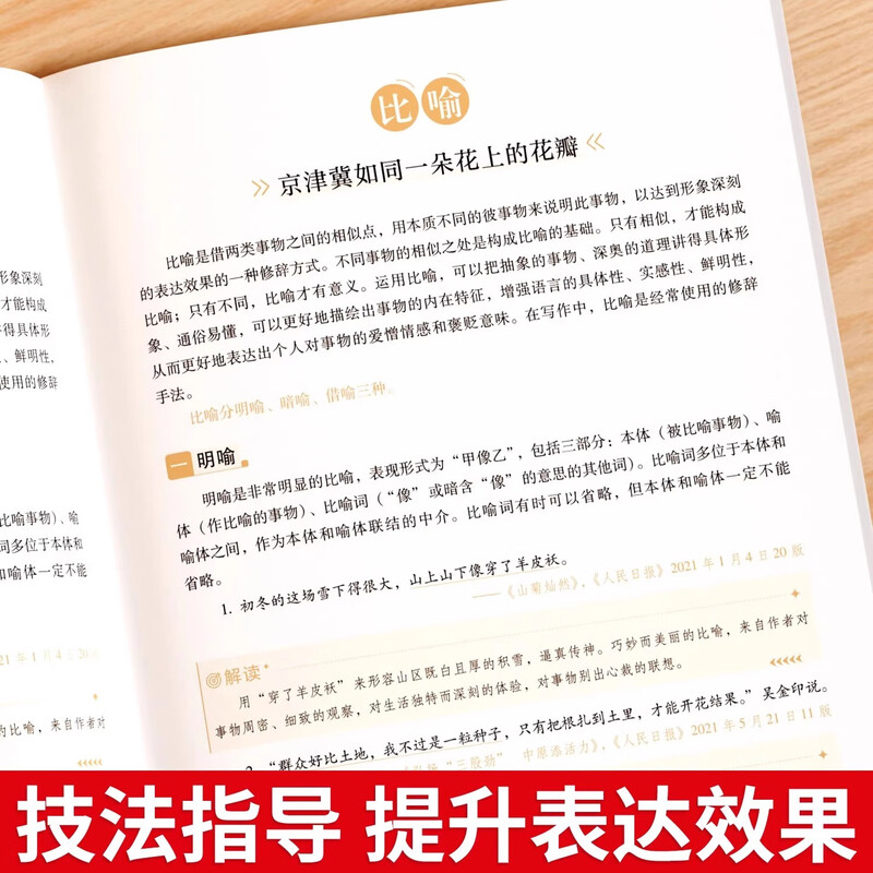 人民日报教你写好文章2025初中版高中版每日金句中考作文书技法与指导优秀作文热点素材摘抄时文精粹推荐实事集锦期刊 热点与素材 中考版详情图