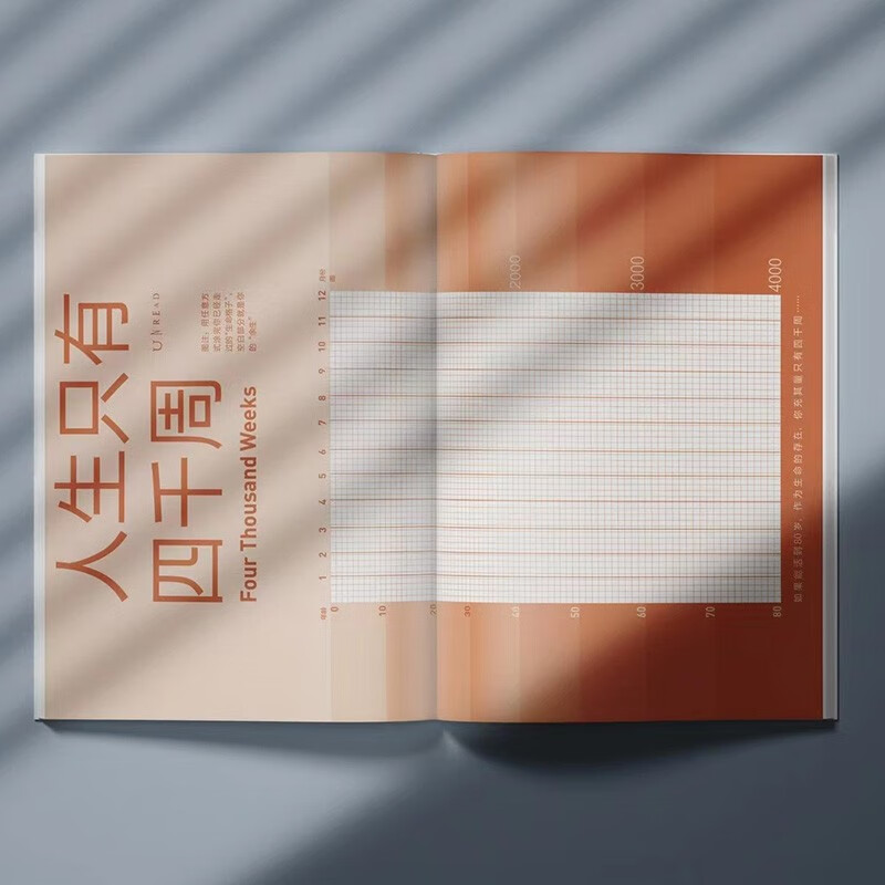 四千周（吴主任个人年度十佳畅销书，关于这一生什么是最重要的，以及如何重启自己，附赠4000周人生涂色卡）