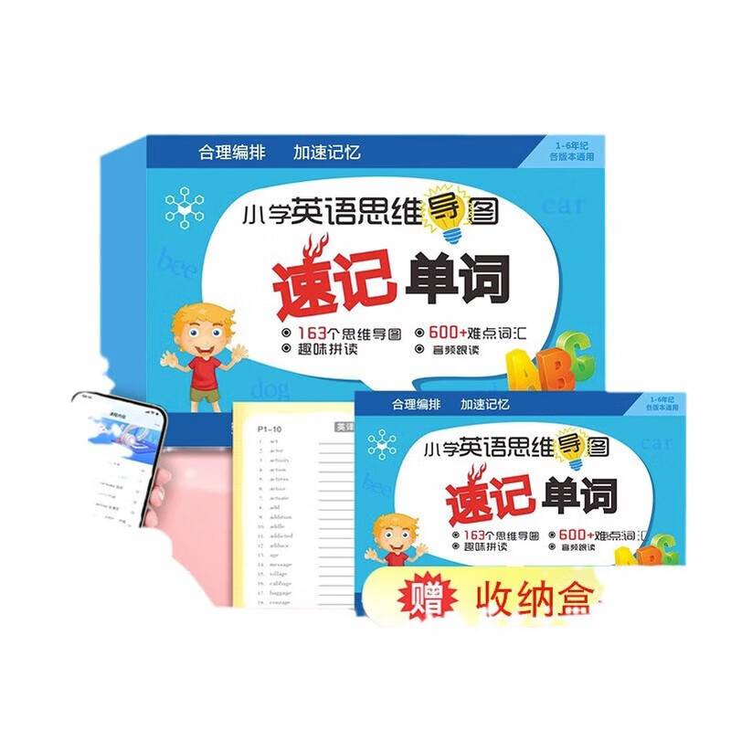 小学生思维导图速记汉字偏旁部首识字卡早教启蒙基础启蒙教育卡片 思维导图速记汉字详情图