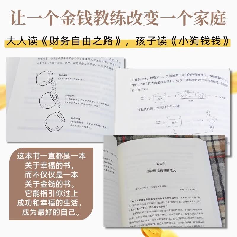 京东正版财务自由之路 财富自由之路 视野下的投资机会 时寒冰新作 主场夏鹏 主场书籍 慢慢变富66招 李响著 官方正版财务自由之路详情图