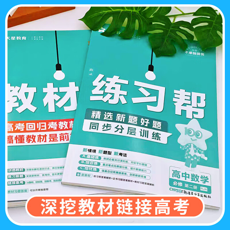 2026适用高中教材帮高一下册作业帮练习册必修第二册必修第三册必修4人教版必刷题全套全解同步辅导书预习复习书 历史地理必修二+政治必修3人教版
