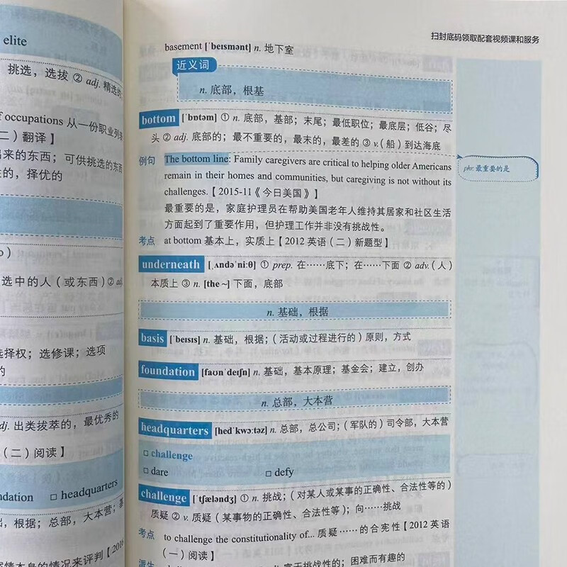 英语题源报刊7000词【低频+中频+高频】套装共3册 朱伟恋词英语一英语二历年全真题源报刊词汇英语单词识记与应用大全单词书详情图