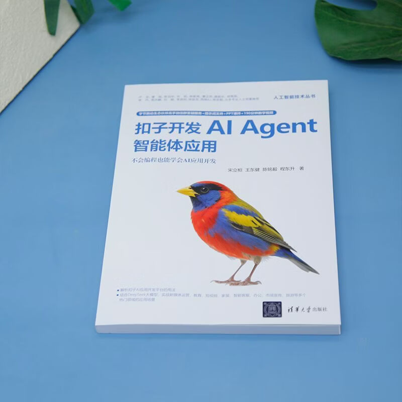 【官方正版】扣子开发AI Agent智能体应用详情图