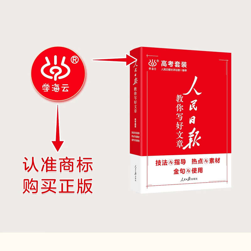 2025版人民日报教你写好文章中考高考满分作文热点与素材技法指导带你读时政金句使用日報每日热点时评摘抄写作文初高中语文阅读书 【2025新版 初中4册】中考金句+中考技法等详情图