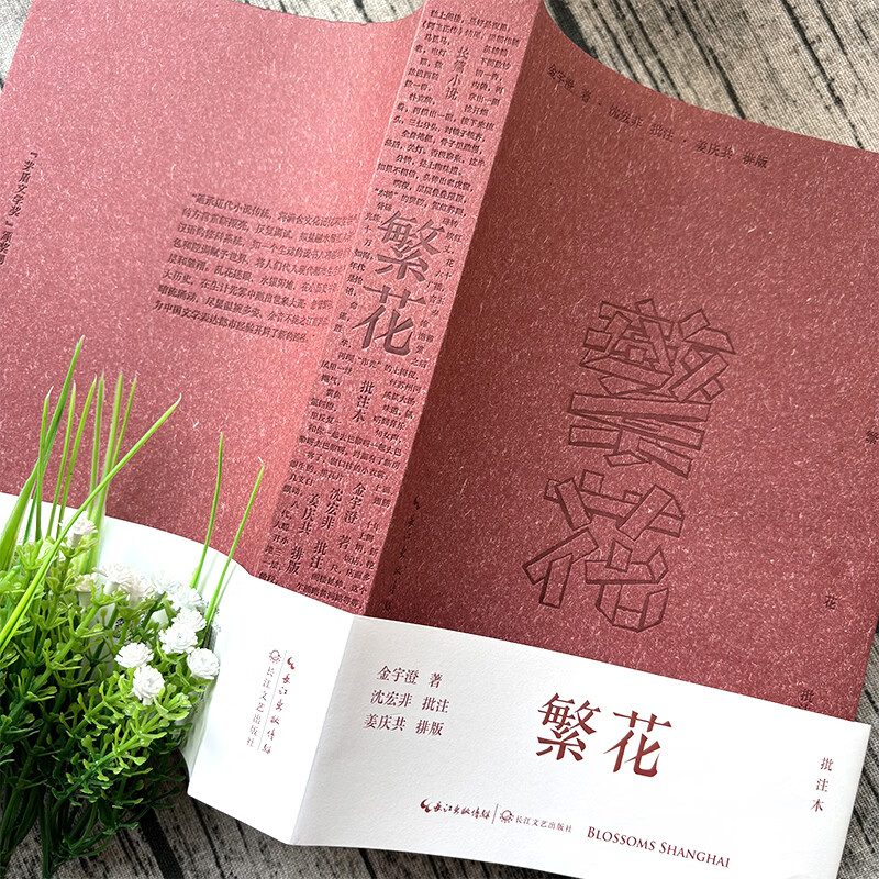 繁花小说金宇澄著 繁花书正版书籍胡歌王家卫推荐 繁华 电视剧原版原著全集 茅盾文学奖获奖作品 人民课外书畅销书上海文艺出版社