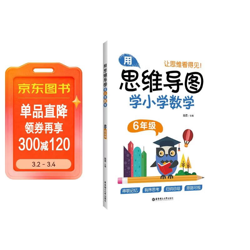 用思维导图学小学数学（6年级）详情图