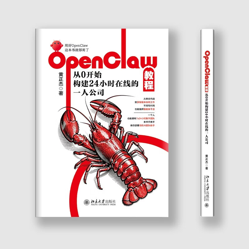 OpenClaw教程：从0开始构建24小时在线的一人公司 养龙虾实用教程